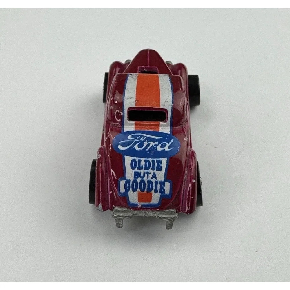 Hot Wheels Neet Streeter‎ 1973 Ford Coupe Magenta Oldie But A Goodie Hong Kong